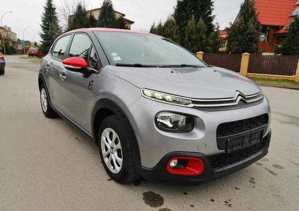 Citroen C3 cena 44500 przebieg: 68656, rok produkcji 2019 z Krasnystaw małe 352